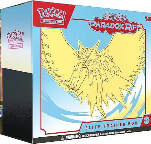 Pokemon S&V 4 Paradox Rift - Elite Trainer Box Roaring Moon