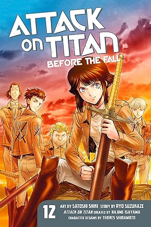 Attack on Titan Before The Fall Vol 12 Manga English