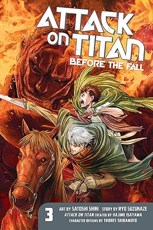 Attack on Titan Before The Fall Vol 3 Manga English