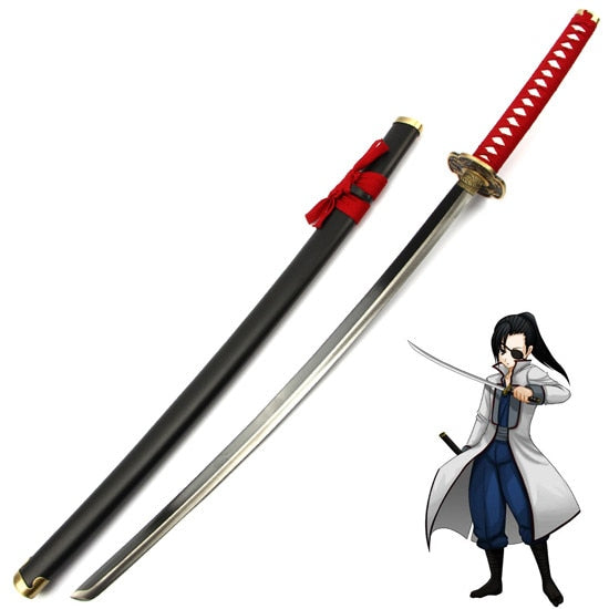 Gintama Yagyuu Kyuubei Metal Katana