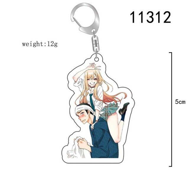 My Dress Up Darling - Marin & Gojo Acrylic Keychain