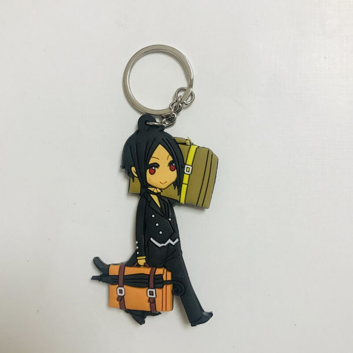 Black Butler Keychain PVC