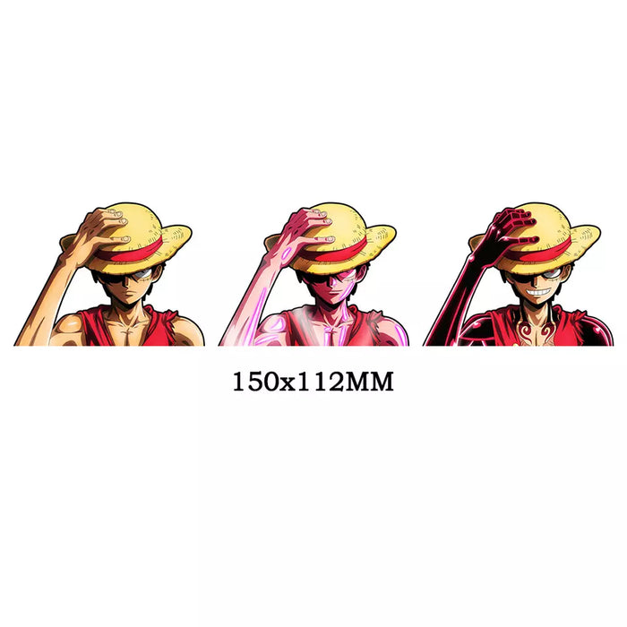 One Piece Monkey D. Luffy 3D Lenticular Sticker