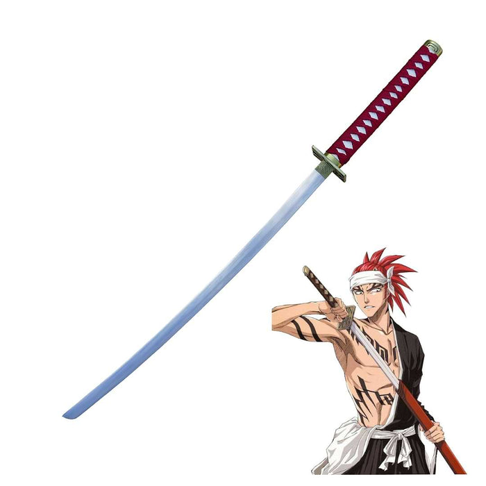 Bleach Renji Abarai Zabimaru Shikai Metal Katana