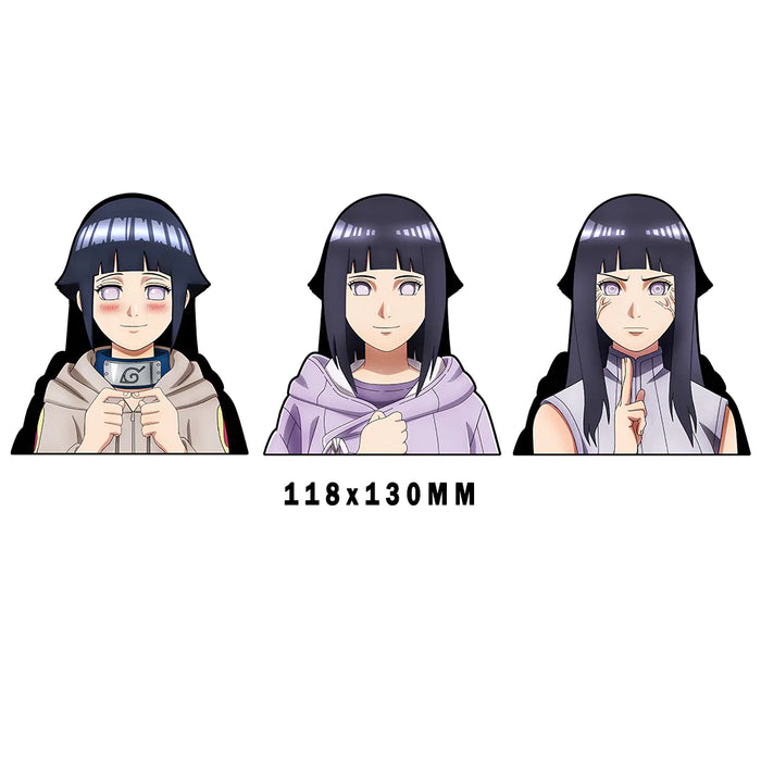 Naruto Hinata Hyuga 3D Lenticular Sticker