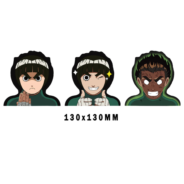 Naruto Rock Lee 3D Lenticular Sticker