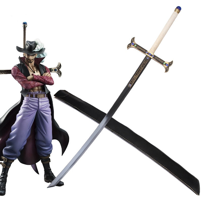 Animation Cosplay Mihawk Weapons Prop Toy Sword Yoru Anime Sword