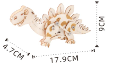 Stegosaurus 3D Puzzles