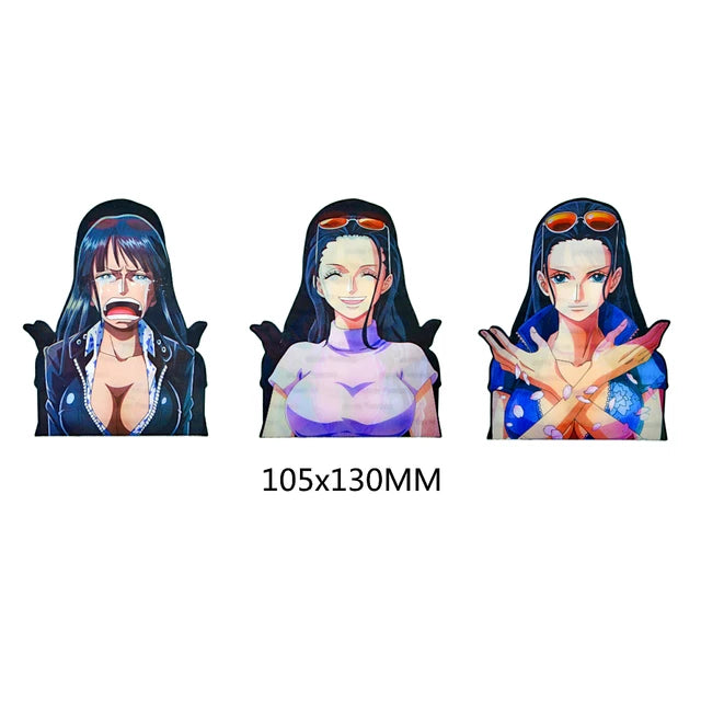 One Piece Nico Robin 3D Lenticular Sticker