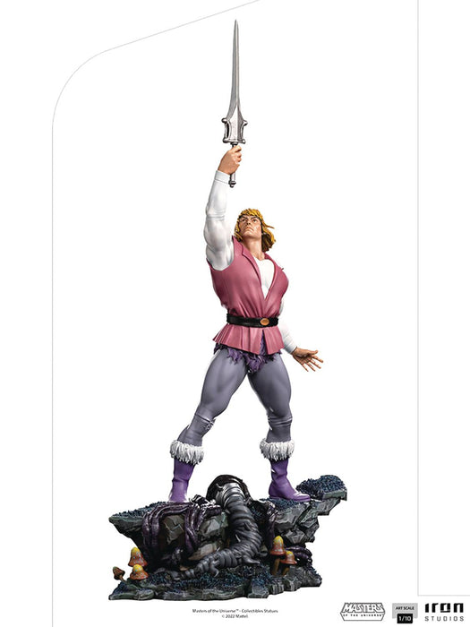 Masters Of The Universe Prince Adam Art Scale 1/10 "Iron Studios" (licensed)