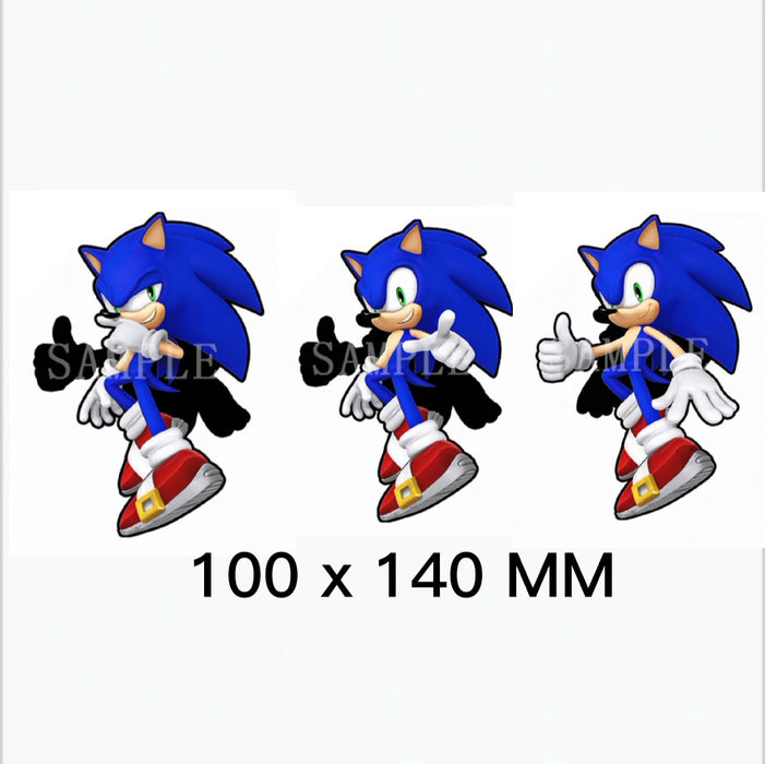 Sonic the Hedgehog Sonic 3D Lenticular Sticker
