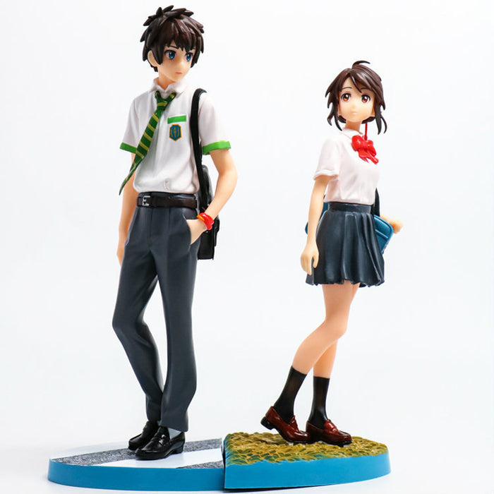 Your Name Taki and Mitsuha Figurine