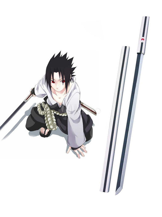 Naruto - Sasuke Uchiha Kusanagi White Metal Katana