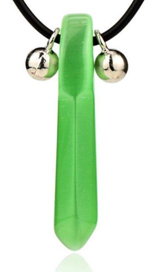 Naruto - Tsunade Jade Gemstone  Necklace