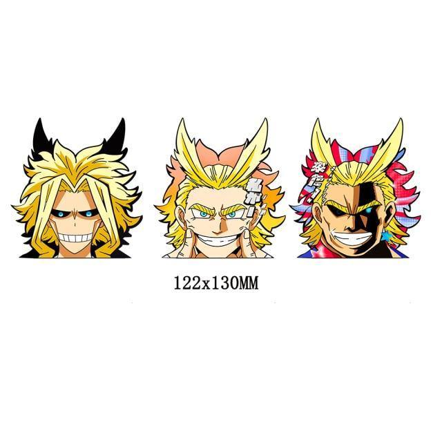 My Hero Academia All Might 3D Lenticular Sticker