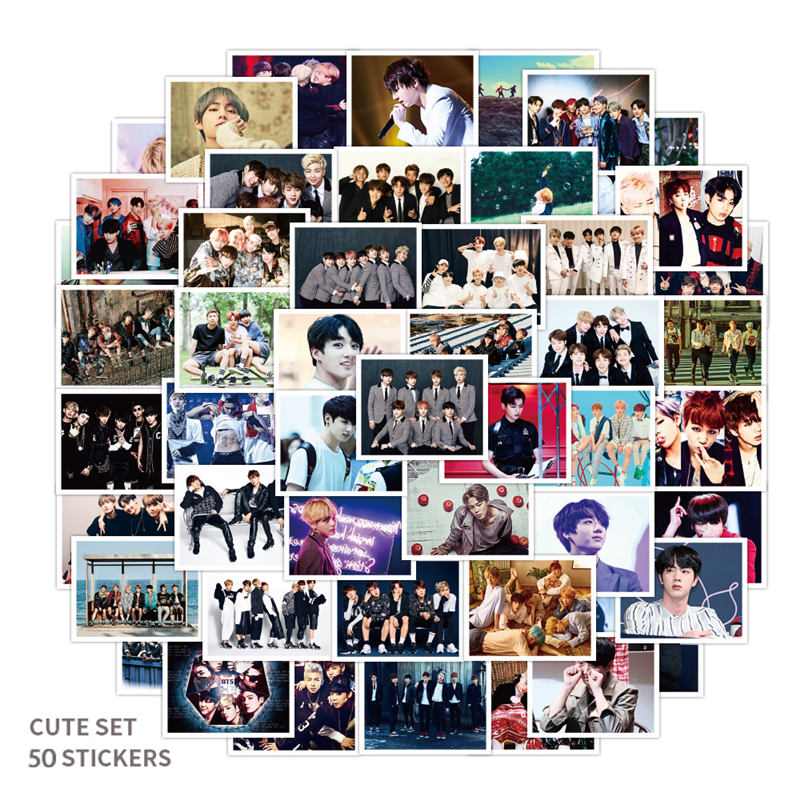 K-Pop BTS Stickers