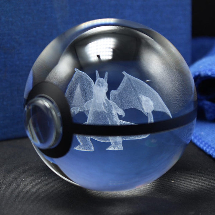 Crystal Glass Ball Charizard