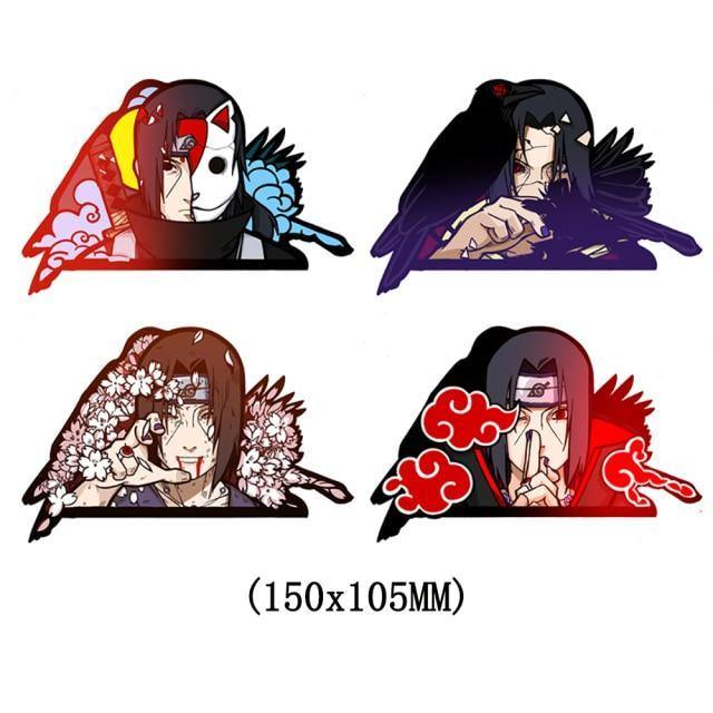 Naruto Itachi Uchiha 3D Lenticular Sticker