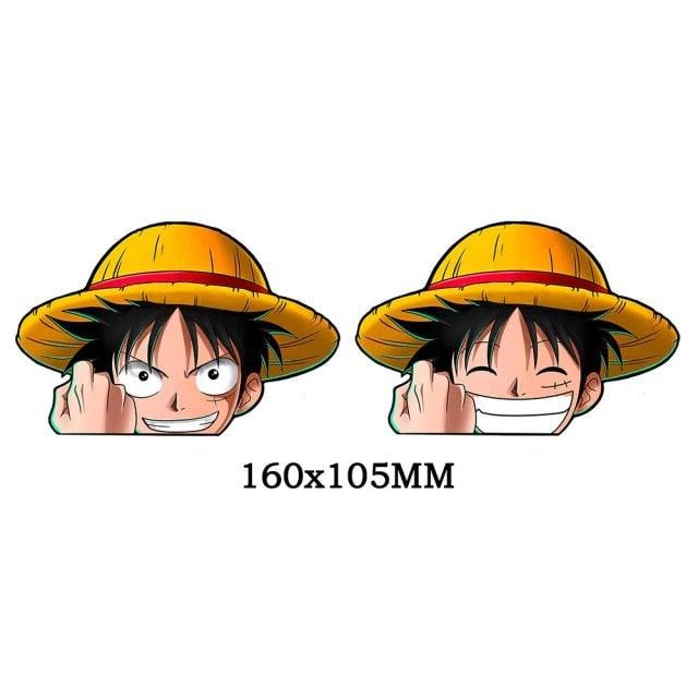 One Piece Monkey D. Luffy 3D Lenticular Sticker