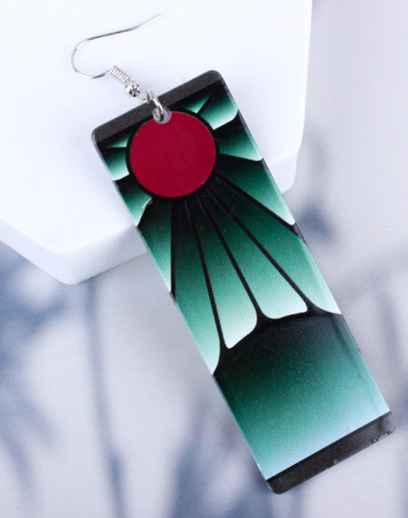 Demon Slayer - Muzan Style Earring