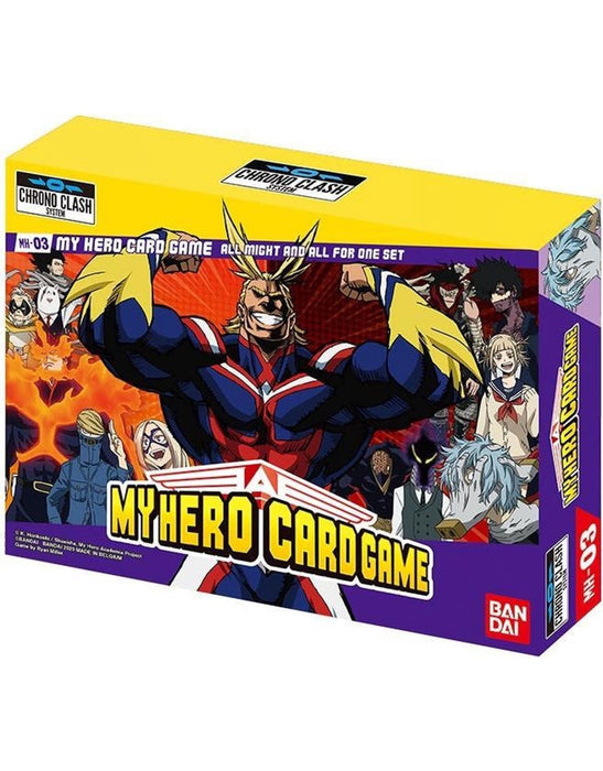 My Hero Academia My Hero Card Game All Might and All for One Set