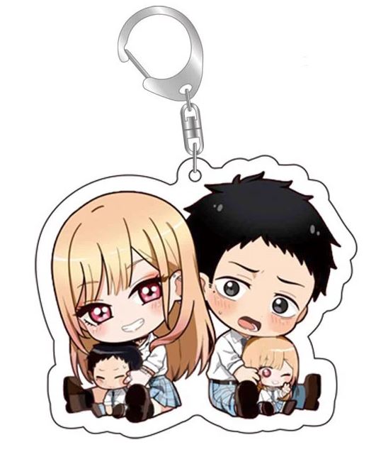 My Dress Up Darling - Gojo & Marine Acrylic Keychain