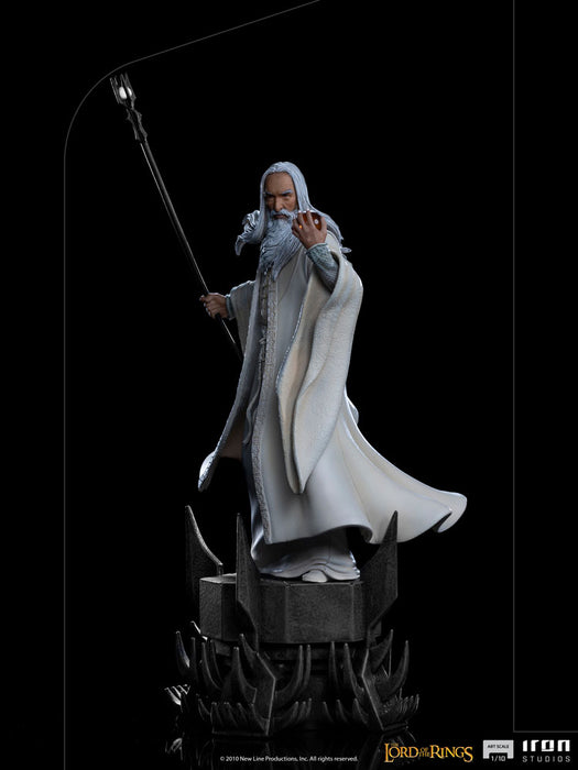 The Lord Of The Rings Saruman Bds Art Scale 1/10 "Iron Studios" (licensed)