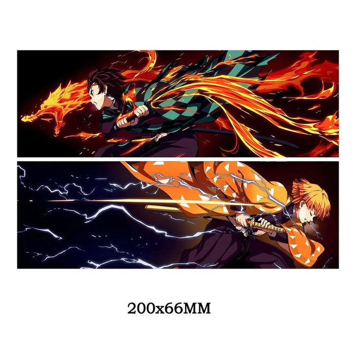 Demon Slayer Tanjiro Zenitsu 3D Lenticular Sticker