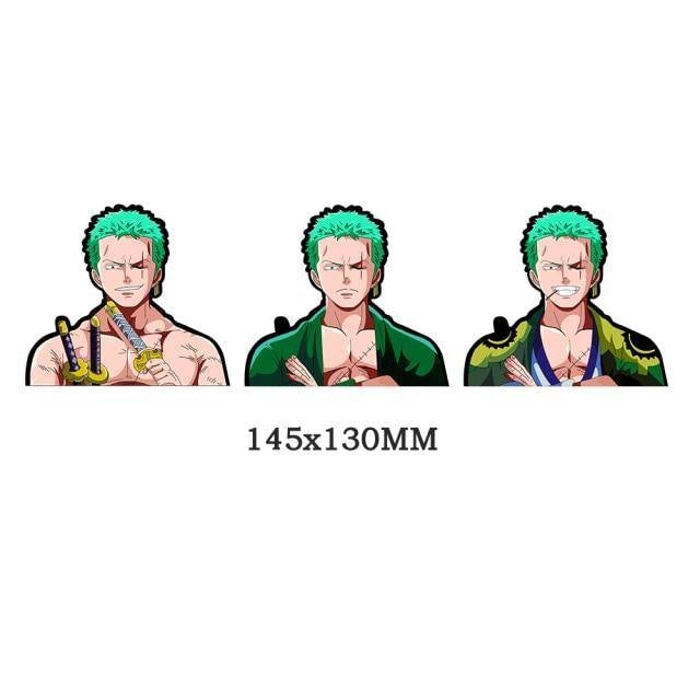 One Piece Roronoa Zoro 3D Lenticular Sticker